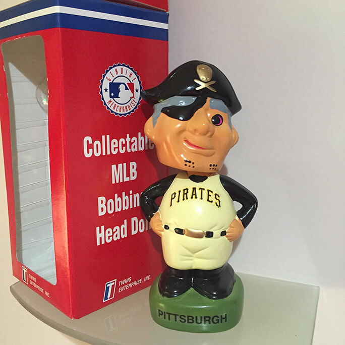 Bobble of the Day TEI Pirates Mascot