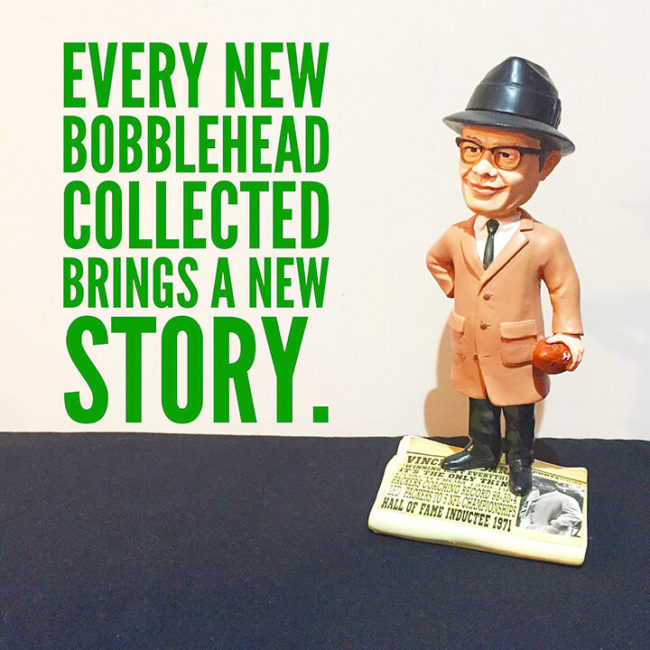 Bobble Collecting Story “Vince Lombardi”