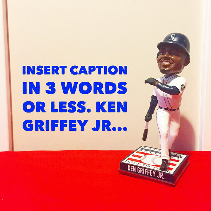 Insert Caption Bobble “Ken Griffey Jr”