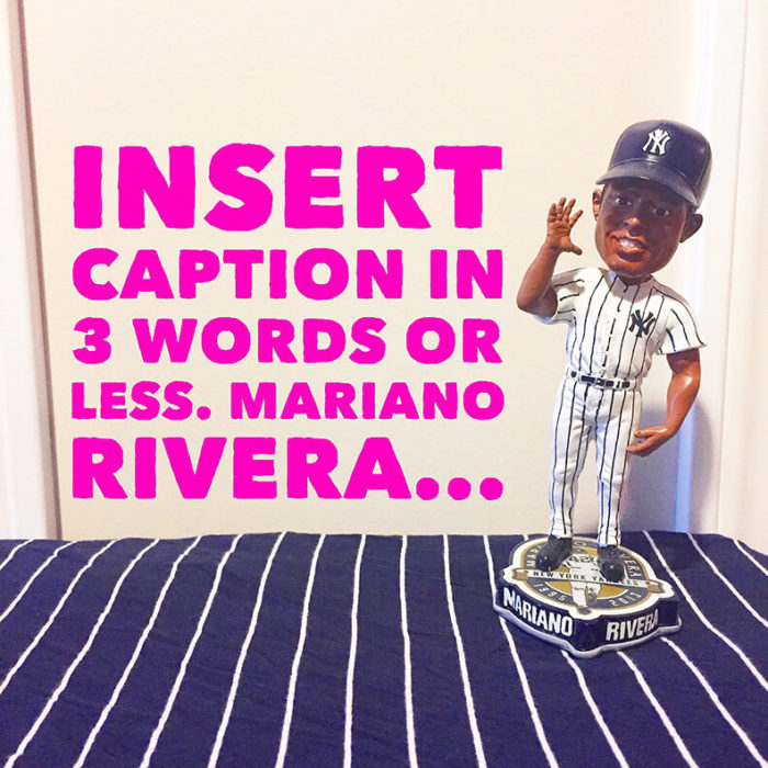 Insert Caption Bobble “Mariano Rivera”