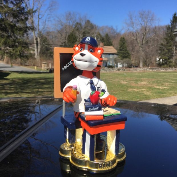 Detroit Tigers Mascot Paws bobblehead