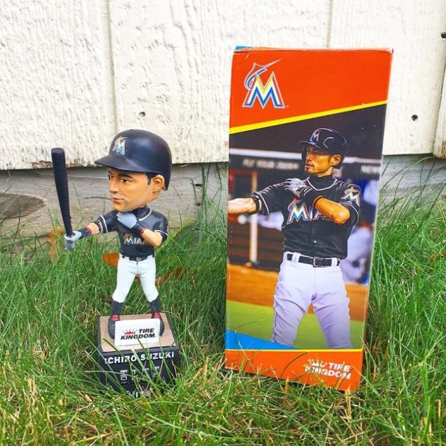 Bobble of the Day “Ichiro Suzuki” Hit Counter