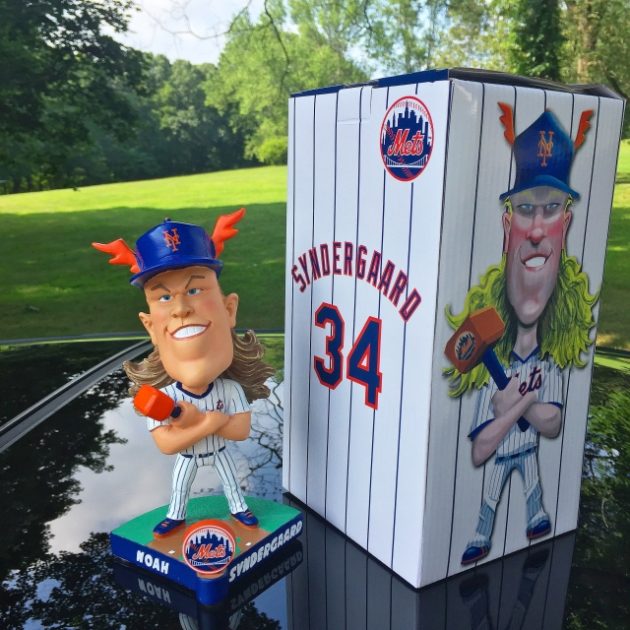 Bobble of the Day “Noah Syndergaard” Caricature Bobblehead