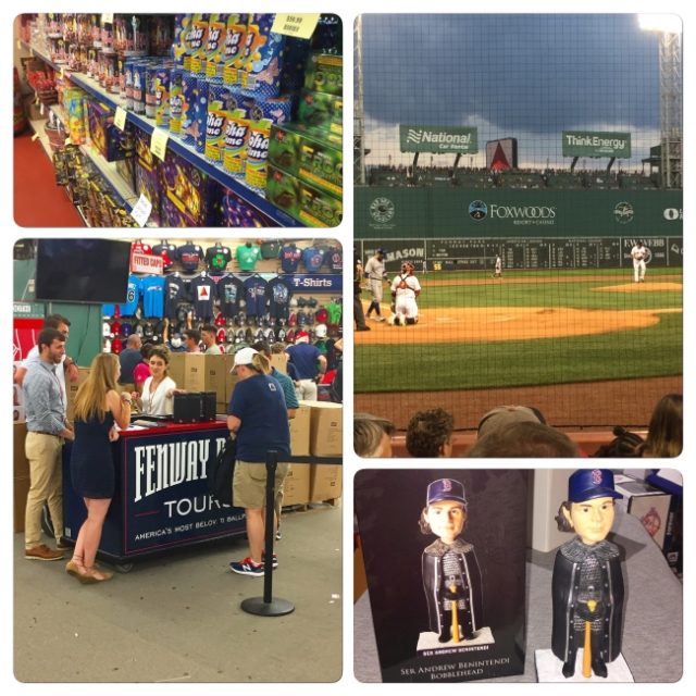 Vermont/Fireworks/Fenway Park/Bobbleheads Recap