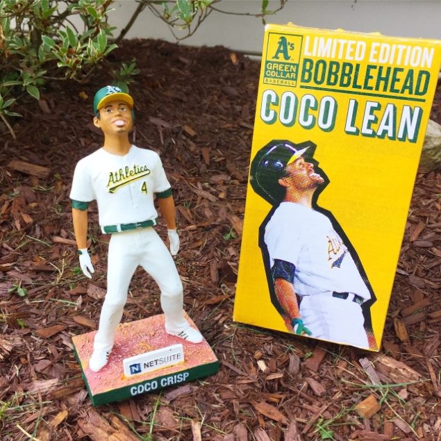 Bobble of the Day “Coco Crisp” Coco Lean