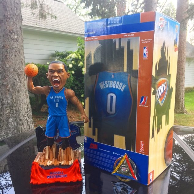 Bobble of the Day “Russell Westbrook” Special Edition Bobblehead