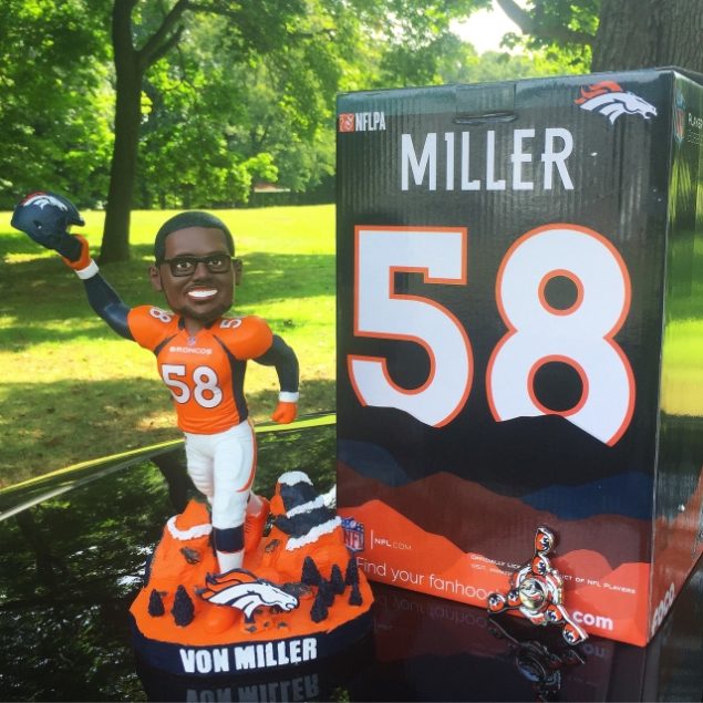 Bobble of the Day “Von Miller” Special Edition Bobblehead