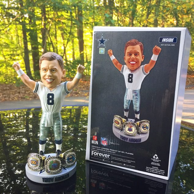 Bobble of the Day “Troy Aikman” Exclusive Bobblehead