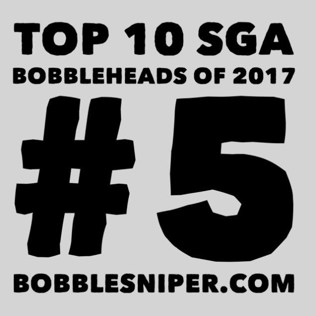 #5 of the top 10 SGA Bobbleheads of 2017