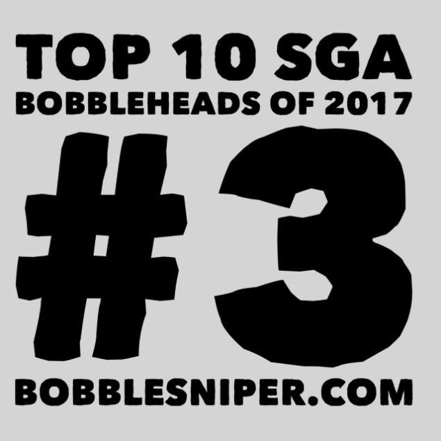 #3 of the top 10 SGA Bobbleheads of 2017