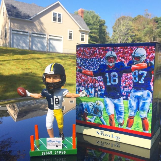 Bobble of the Day “Jesse James” Penn State/Steelers SGA Bobblehead