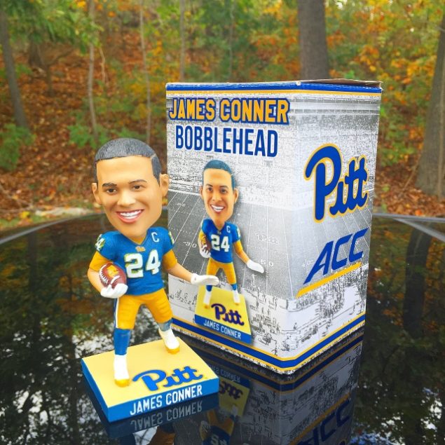 Bobble of the Day “James Connor” Pittsburgh Panthers SGA