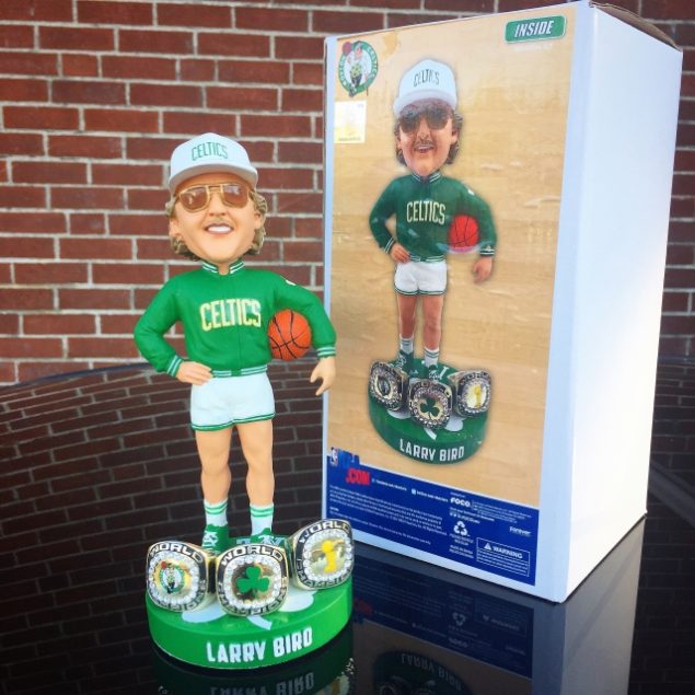 Bobble of the Day “Larry Bird” 3X Champ Exclusive Bobblehead