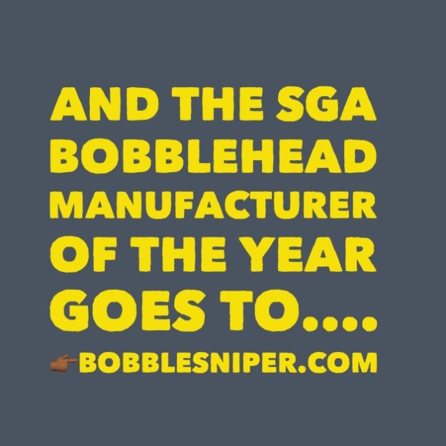 And the SGA manufacturer of the year goes to…