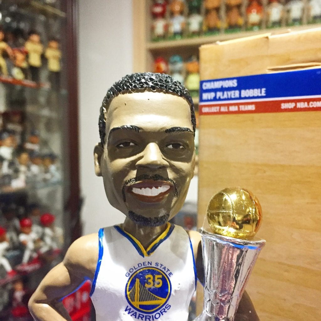 kevin durant bobblehead gamestop