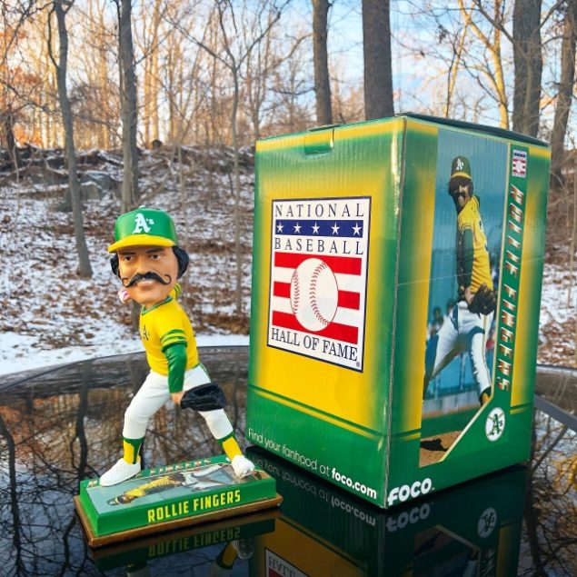 Bobble of the Day “Rollie Fingers” MLB Legends bobblehead