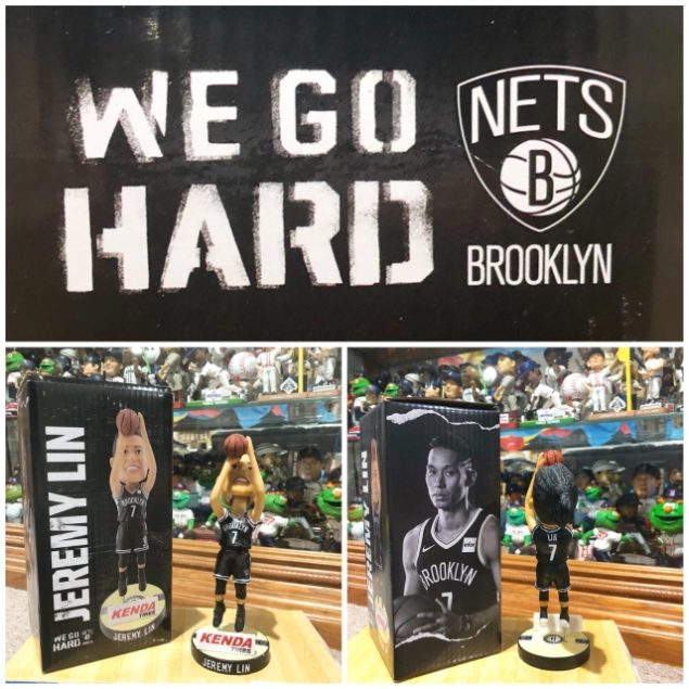 Bobble of the Day “Jeremy Lin” Brooklyn Nets SGA Bobblehead