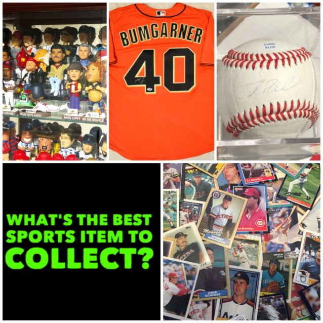 Are bobbleheads the best thing to collect as far as sports memorabilia?