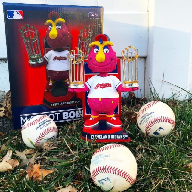 Bobble of the Day “Slider” Cleveland Indians World Series