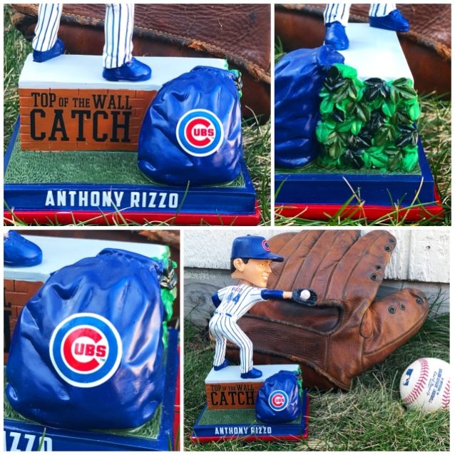 Bobble of the Day “Anthony Rizzo” Chicago Cubs Wall Catch Bobblehead