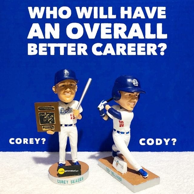 Who will have the better career? Corey Seager or Cody Bellinger?