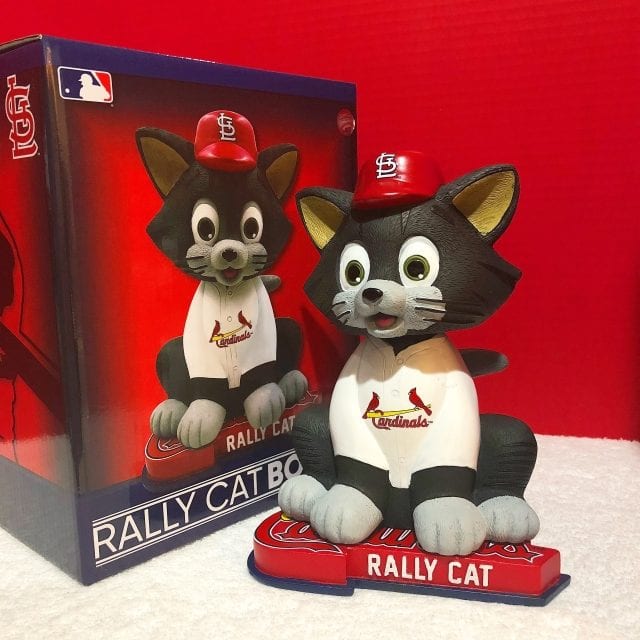 Bobble of the Day St. Louis Cardinals “Rally Cat” Bobblehead