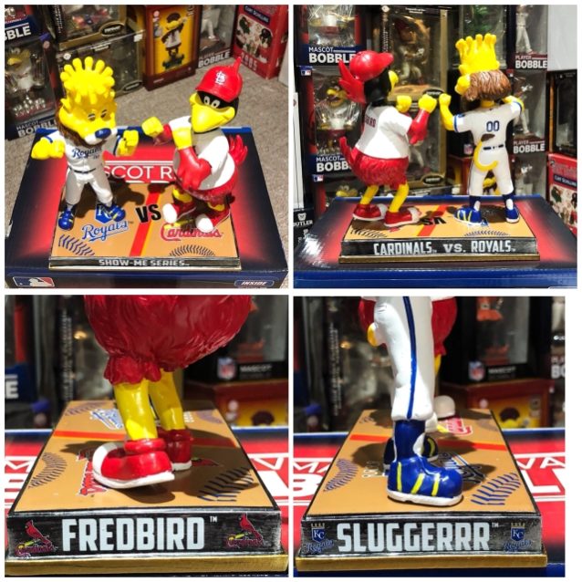 Bobble of the Day “Sluggerrr vs. Fredbird” Show-Me Series Rival Bobblehead