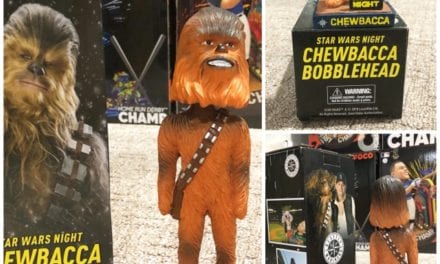 Bobble of the Day “Chewbacca” Star Wars Night Seattle Mariners