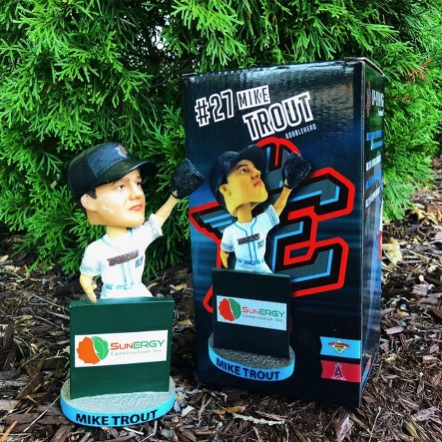 Bobble of the Day “Mike Trout” Inland Empire 66ers SGA Bobblehead