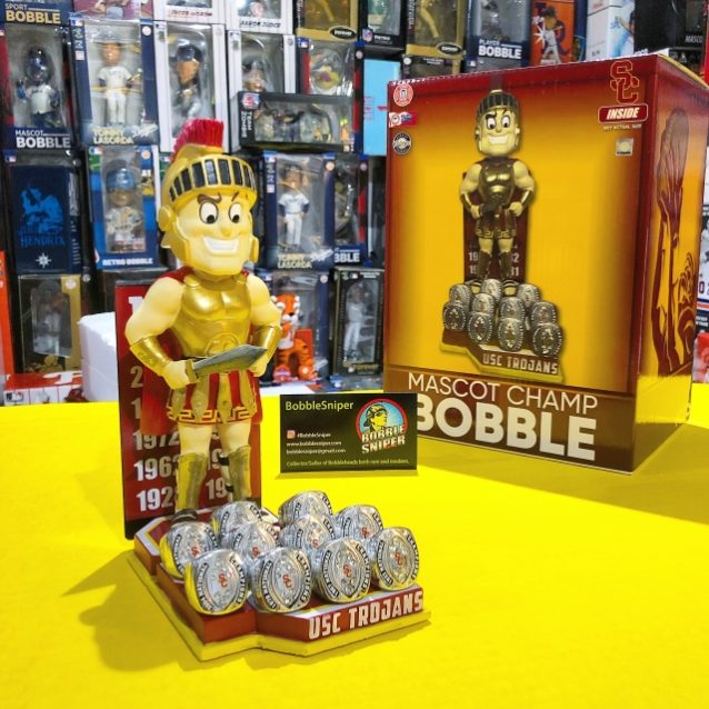 Bobble of the Day “USC Trojans” National Championship Mascot Bobblehead