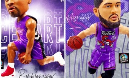 Foco Announces Two “Throwback Jersey” Exclusive Toronto Raptors Bobbleheads