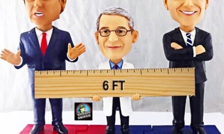 AGP Gets Political With An Exclusive Triple Bobblehead Of Trump, Fauci and Biden