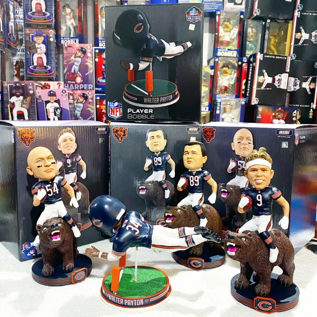 The Bobblehead Hall Celebrates The Chicago Bears 35th Anniversary Of Their Super Bowl Win