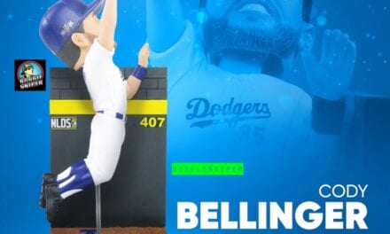 FOCO Celebrates A “Theft” Of A Catch As Bellinger Gets Rewarded With An Exclusive Bobblehead