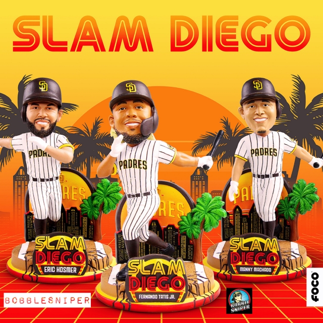 Watch Out MLB, The Slam Diego Padres Have Arrived In Bobblehead Form