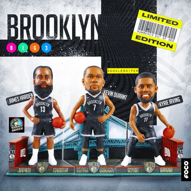 The Kings Of New York Have Arrived In Brooklyn As A Triple Bobblehead Set
