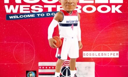FOCO Welcomes Russell Westbrook To D.C. With An Exclusive Wizards Bobblehead