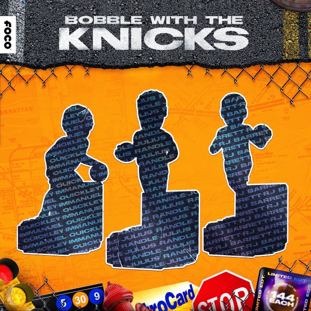 Come And Bobble With The Knicks As FOCO Releases A Knickerbockers Bobblehead Set