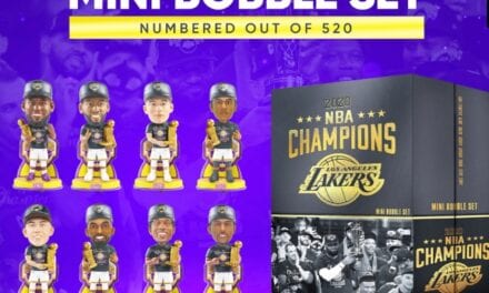 FOCO Pays Tribute To The Lakers With An Elite Mini Bobblehead Set
