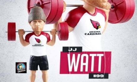 J.J. Watt Is Now An Arizona Cardinal And He’s Really Strong