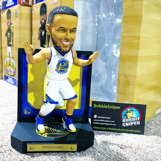 The Bobble Hall Celebrates Curry’s Opening Night Triple Double
