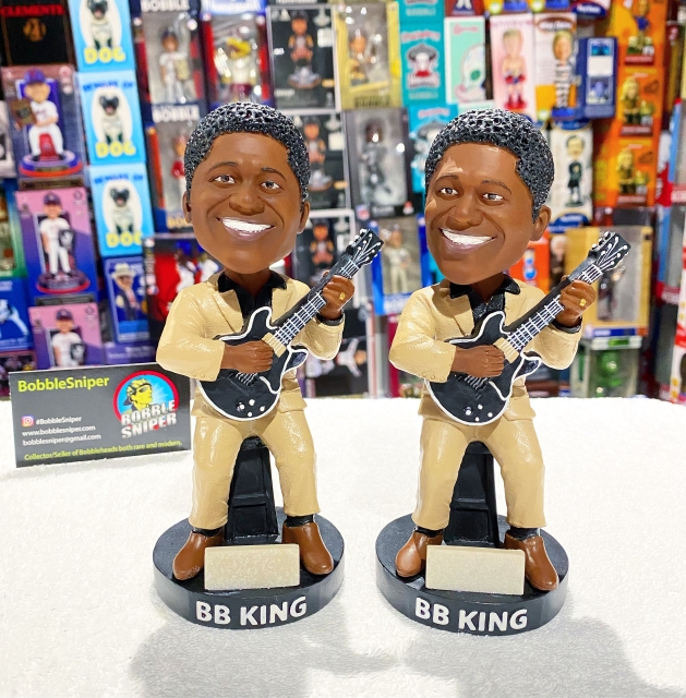 AGP Sings The Blues With 2 Prototype B.B. King Bobbleheads