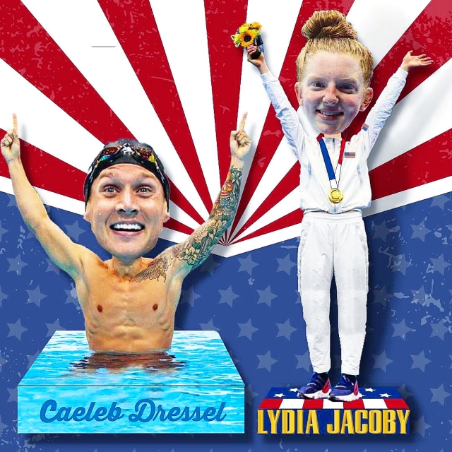 The Bobble Hall Swims To Victory With The Release Of Two Olympic Swimmers