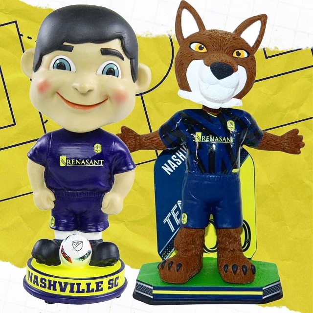 The Nashville Soccer Club Kicks Off Their Home Opener With Two New Bobbleheads