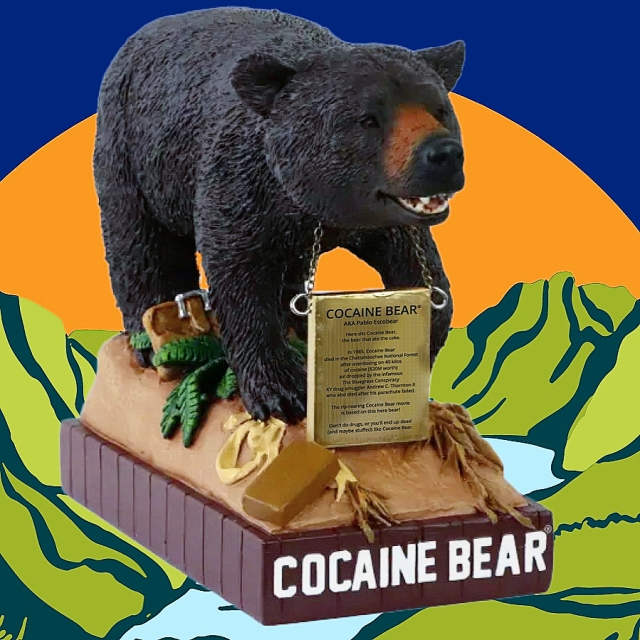 After 40 Years, The Cocaine Bear Receives An Exclusive Bobblehead