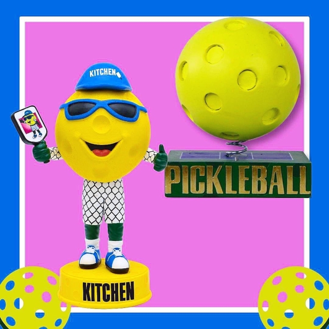 The Hall Celebrates National Pickleball Day With Two New Bobbleheads